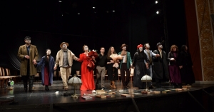 Раԥхьаӡакәны Аԥсны - А.Чехов еицырдыруа иҩымҭақәа иреиуоу иалху аспектакль 