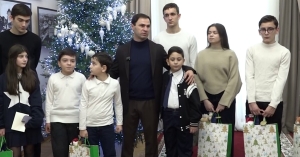 Аџьашьахә ҳаназыԥшу аамҭа: Ҭемыр Агрба ахәыҷқәа  аеҭымцәа иааиуа Ашықәс ҿыц рыдиныҳәалеит