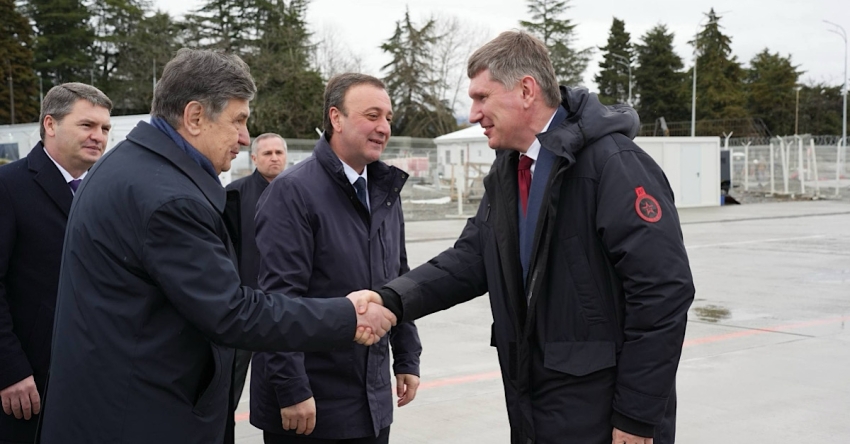 Урыстәыла аекономикатә ҿиара Аминистрра аделегациа усутә визитла Аԥсны иаҭааит