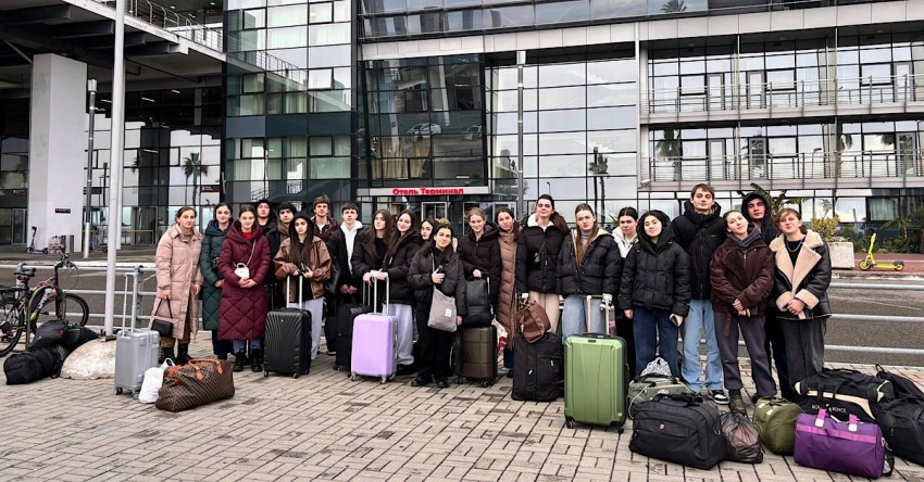 Акультуратә еимадара: Аԥснынтәи 20-ҩык ашколхәыҷқәа Псковтәи атәылаҿацә ахь амҩа иқәлеит